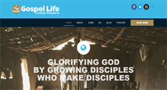 Desktop Screenshot of gospellife.org